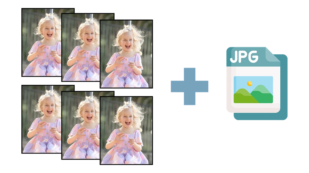 Multi image school photo pack with bonus digital image
